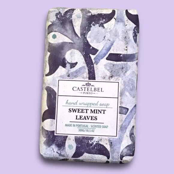 Castelbel Other - Castelbel Luxury Bath Bar Soap Sweet Mint Leaves Scented Large 10.5oz